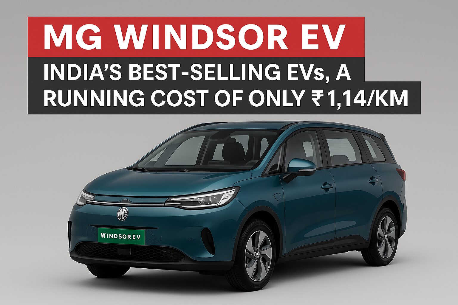 Featured Image Of MG Windsor EV
